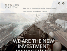 Tablet Screenshot of myndoscapital.com